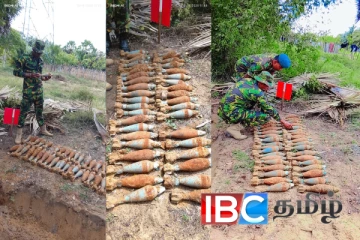 முகமாலையில் எறிகணைகள் மீட்பு..!