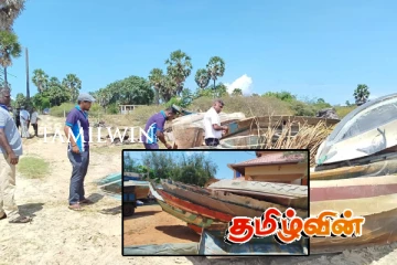 நீதிமன்ற அனுமதியுடன் எரியூட்டப்பட்ட சட்டவிரோத கடற்றொழில் வள்ளங்கள்