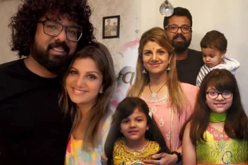 நடிகை ரம்பாவின் கணவர் ஈழத்தமிழரா? ரம்பா மகள் மற்றும் நடிகைகளுக்கு இரவு பார்ட்டி கொடுத்த பிரபுதேவா..