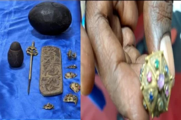 புதையலில் கிடைத்த தொல் பொருட்களை விற்க முயன்றவர்கள் கைது