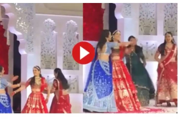 மகளின் திருமணத்தில் குத்தாட்டம் போட்ட அம்மா! வைரல் வீடியோ