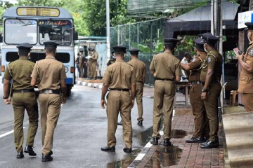 ஸ்ரீலங்கா பொதுஜன பெரமுனவின் தலைமை காரியாலயத்திற்கு முன் பதற்றநிலை