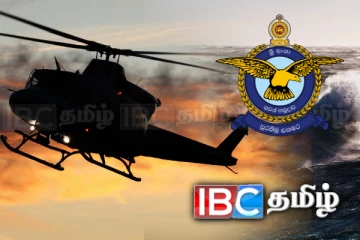 கடலில் தத்தளித்த கடற்றொழிலாளர்களை அதிரடியாக மீட்ட உலங்குவானூர்தி