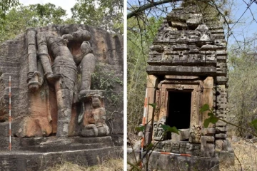 புத்த கோவில்களின் எச்சங்கள் கண்டுபிடிப்பு