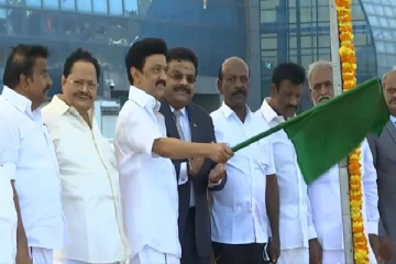 தமிழகத்தில் இருந்து முதல் கட்ட நிவாரணப்பொருள் இலங்கைக்கு -கொடியசைத்து அனுப்பி வைத்தார் ஸ்டாலின்