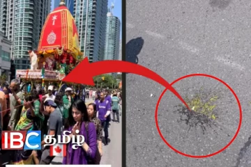 கனடாவில் வலுக்கும் இனவெறி : ரத யாத்திரை மீது முட்டை வீசி தாக்குதல்