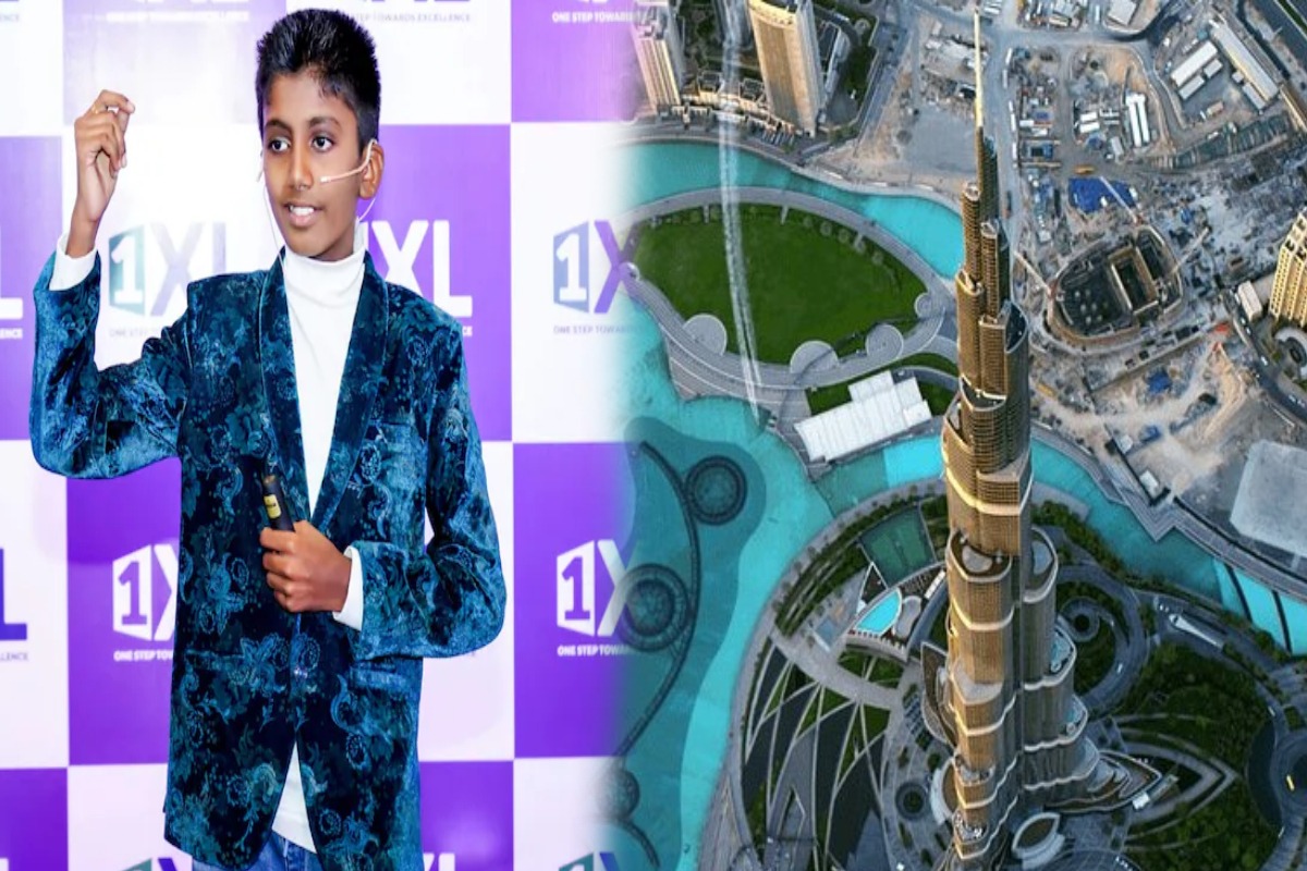 14 வயதில் புர்ஜ் கலிஃபாவில் சொந்த AI நிறுவனம்: சாதனை படைத்த சிறுவன் | 14 Year Old Boy Owns An Ai Company In Burj Khalifa