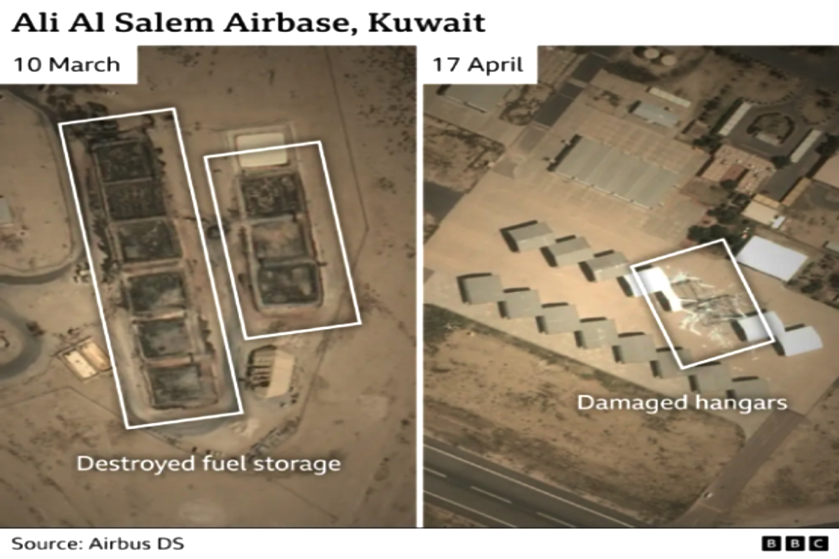 Iran Hits 20 US Bases Satellite Proof Iran Hits 20 US Bases Satellite Proof