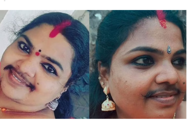 மீசை இல்லாமல் இருக்க முடியாது - அனுபவம் பகிரும் இளம்பெண்! | Kerala Woman Flaunts Moustache Viral Photos