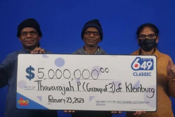 கனடாவில் இலங்கை வம்சாவளி சகோதரர்கள் உட்பட லொட்டரியில் பெருந்தொகை அள்ளிய 10 பேர்கள்