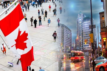 கனடாவின் முக்கிய நகரத்தை விட்டு வெளியேறும் மக்கள்
