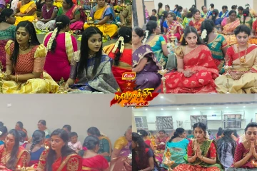 நவராத்திரி கொண்டாட்டத்தில் அசத்திய சூப்பர் சிங்கர் பாடகர்கள் !!