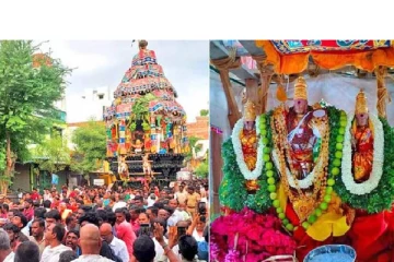 விண்ணை பிளந்த அரோகரா கோஷம்.. திருச்செந்தூரில் நடந்த ஆவணித் திருவிழா தேரோட்டம்!