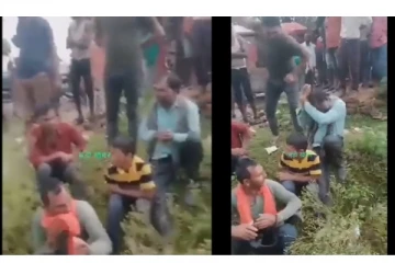 மாடு திருடர்கள் என்று நினைத்து இஸ்லாமியர்களை அடித்து உதைத்த கிராமத்தினர்