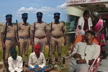 திருமண வீட்டில் அரிவாள் வெட்டு சம்பவம்.., ஒருவரை சுட்டுபிடித்த போலீசார்