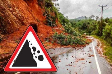 நாட்டில் பல பகுதிகளுக்கு மண்சரிவு அபாய எச்சரிக்கை