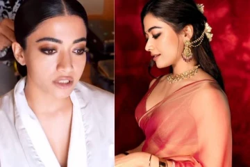 மேக்கப் போடும் வீடியோ!! நேஷ்னல் கிரஷ் ராஷ்மிகாவின் ரீல்ஸ்..