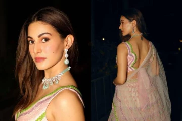 வித்தியாசமான உடையில் தனுஷ் பட நடிகை அமைரா.. இது என்ன புதுசா இருக்கு!