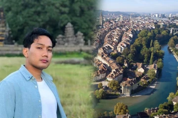 இரண்டு பெண்களுடன் சுவிஸ் நதியில் நீந்திக்கொண்டிருந்த பிரபல நாட்டின் கவர்னரின் மகன் மாயம்