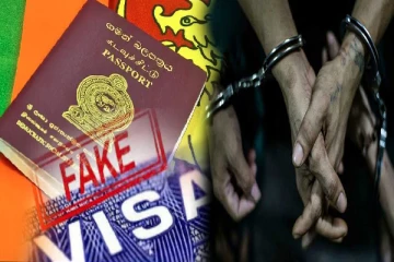 போலி வீசாக்களுடன் நால்வர் கைது