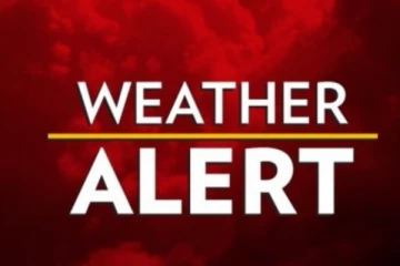 කාළගුණයෙන් අනතුරු ඇගවීමක්.