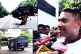 சிறைப்பேருந்தில் நாடாளுமன்றுக்கு அழைத்துவரப்பட்ட நாமல்
