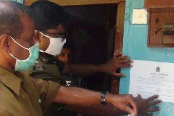 துணுக்காய் வேட்டையடைப்பு பிள்ளையார் ஆலயம் தனிமைப்படுத்தப்பட்டது