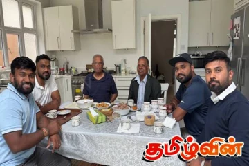 பிரித்தானியாவில் மூடிய சமையலறையில் சுமந்திரன் விசேட சந்திப்பு