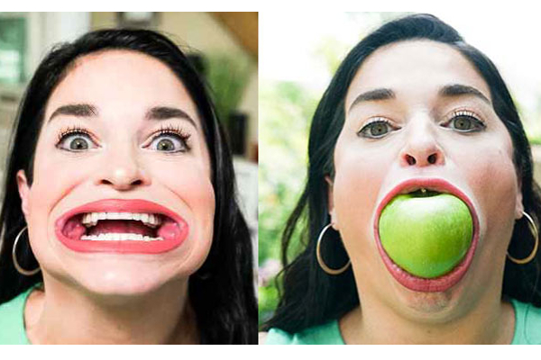 அடேங்கப்பா.. உலகிலேயே மிகப்பெரிய வாய் - பிரபலமான இளம்பெண்! | Woman With The Biggest Mouth In The World