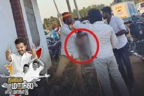 காலையிலேயே மது குடித்த தொண்டர்கள்!! சர்ச்சையாகும் தவெக மதுரை மாநாடு... | Vijay Tvk Maanaadu Volunteers Drank Alcohol