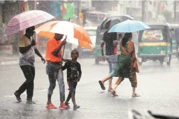 பெரும்பாலான பகுதிகளில் இடியுடன் கூடிய மழைக்கு சாத்தியம்