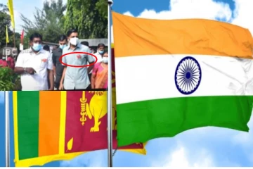 இந்திய  இராஜதந்திரி சூடிய கார்த்திகைப் பூ! சதி எனக் குமுறும் கொழும்பு