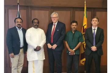 பிரித்தானிய உயர்ஸ்தானிகருக்கும் தமிழ் ஈழ விடுதலை இயக்கத்துக்கும் இடையில் சந்திப்பு