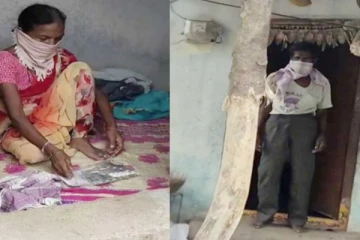 கொரோனா வந்த மனைவியை பாத்ரூமில் அடைத்து வைத்து கணவன் சித்ரவதை!