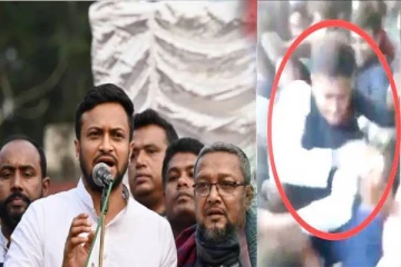 ரசிகரின் கன்னத்தில் அறைந்த பிரபல கிரிக்கெட் வீரர்