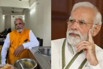 பிரதமர் மோடி பானி பூரி விக்கிறாரா? புகைப்படத்தை பார்த்து குழம்பி போன மக்கள்