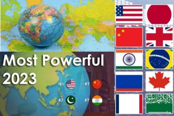உலகின் சக்தி வாய்ந்த நாடுகளின் பட்டியல் : அமெரிக்கா, சீனா முன்னிலை