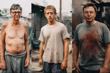 உலக பணக்காரர்கள் ஏழையாக இருந்தால் எவ்வாறு இருப்பார்கள்? இணையத்தில் வைரலாகும் புகைப்படங்கள்