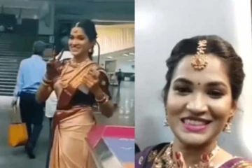 மெட்ரோ ரயிலில் திருமணத்திற்கு சென்ற மணப்பெண்! காரணம் என்ன?