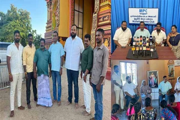 ஐக்கிய மக்கள் சக்தியின் முக்கியஸ்தர் முல்லைத்தீவுக்கு விஜயம் (Photos)