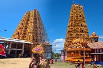 ஒட்டுசுட்டான் சிவன் கோவில் இராஜகோபுரத்தில் ஏற்பட்ட மாற்றம்: மகிழ்ச்சியில் பக்தர்கள்