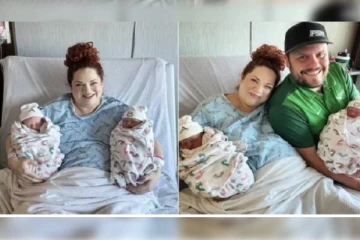 6 நிமிட வித்தியாசத்தில் பிறந்த இரட்டை குழந்தைகள்: ஆனால் பெற்றோர்களுக்கு காத்திருந்த ட்விஸ்ட்!