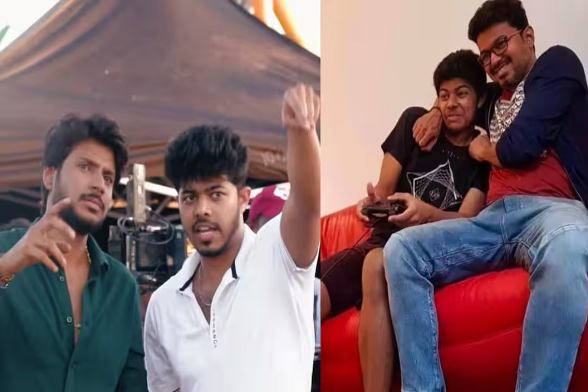 பெயரை மாற்றிய விஜய் மகன் சஞ்சய் - சிக்மா படம் ரிலீஸ்... போஸ்டரில் டுவிஸ்ட் | Jason Sanjay Changed Vijay S Initials Sigma Twist பெயரை மாற்றிய விஜய் மகன் சஞ்சய் - சிக்மா படம் ரிலீஸ்... போஸ்டரில் டுவிஸ்ட் | Jason Sanjay Changed Vijay S Initials Sigma Twist