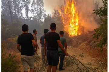 பற்றி எரியும் துருக்கி : காட்டுத்தீயால் 8 பேர் உயிரிழப்பு