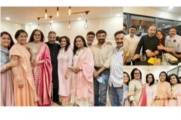 பிறந்தநாளை கொண்டாடிய நடிகை சுஹாசினி... நேரில் வாழ்த்து சொன்ன 80-ஸ் நட்சத்திரங்கள்! வைரல் புகைப்படங்கள்