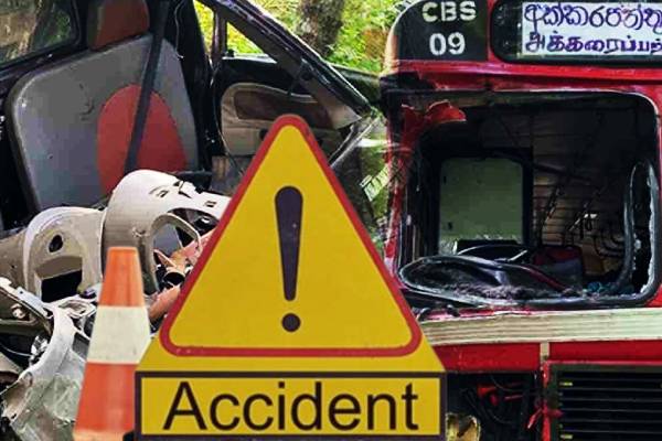 நேருக்கு நேர் மோதிய வாகனங்கள் - மூவர் பலி: சாரதி கைது | Three Dead 3 Injured In Lorry Bus Collision