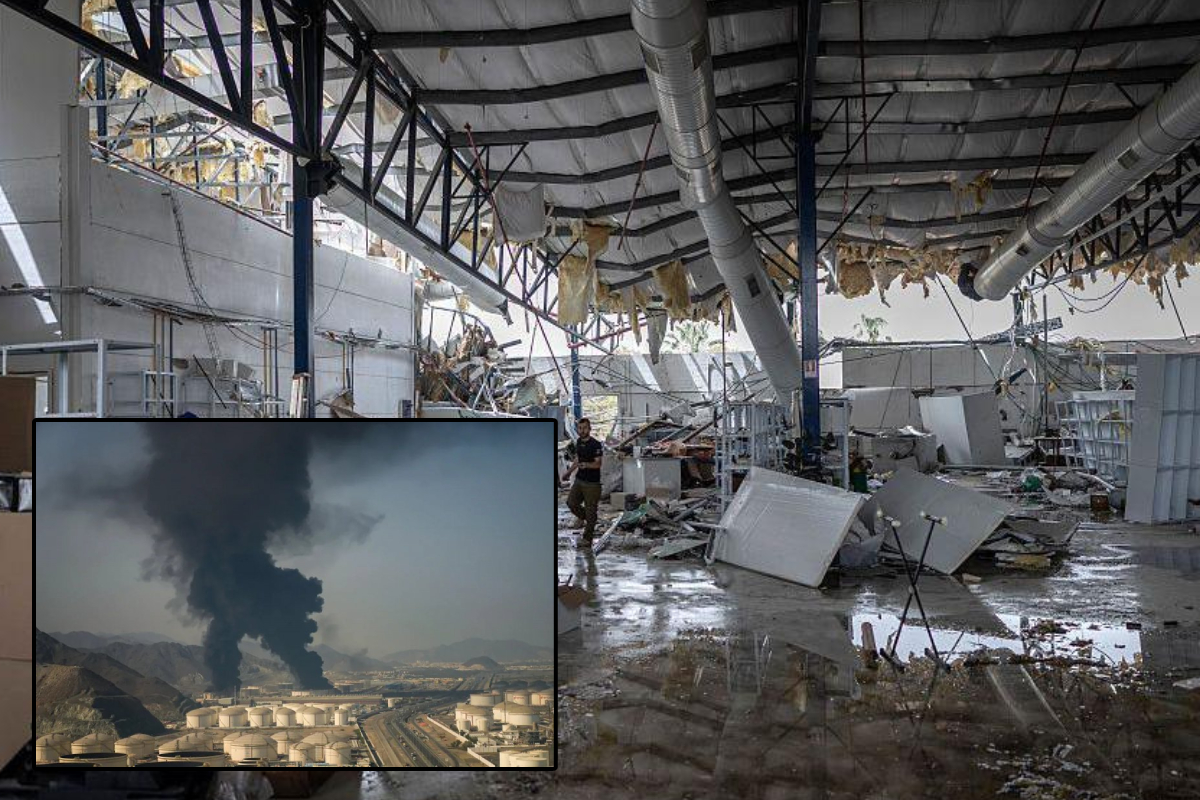 குவைத் எண்ணெய் சுத்திகரிப்பு நிலையம் மீது திடீர் ஏவுகணை தாக்குதல் | Missile Drone Attack On Kuwait Oil Refinery