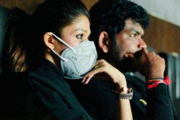 வாழ்த்துகள் தங்கமே... திருமணத்திற்கு பின் முதல் படத்திற்கு வாழ்த்து தெரிவித்த விக்கி!