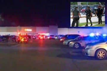 அமெரிக்காவில் நடந்த திடீர் துப்பாக்கிச் சூட்டில் 10 பேர் பலி! தாக்குதல்தாரிக்கு நேர்ந்த கதி..பரபரப்பு வீடியோ