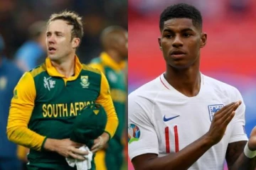 இனவெறி தாக்குதலால் இங்கிலாந்து கால்பந்து வீரர் எழுதிய கடிதம்! அதற்கு நச் என ஒற்றை வார்த்தையால்  கிரிக்கெட் வீரர் டி வில்லியர்ஸ் எழுதிய பதிவு